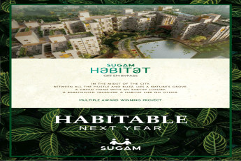 Book  3 and 4 BHK starting at 80 Lac at Sugam Habitat in Kolkata